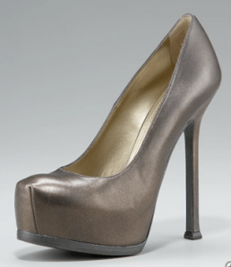 Tribtoo Platform Pump in Gold