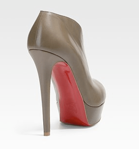  Christian Louboutin Miss Fast Ankle Boots - Back View
