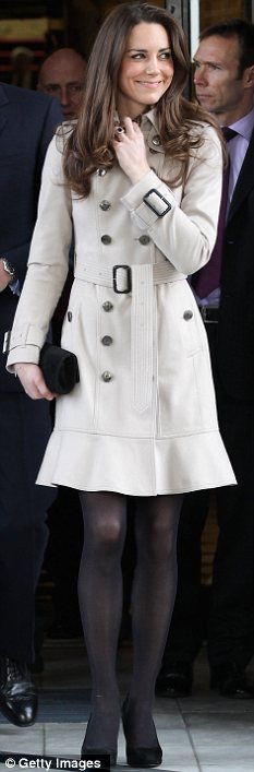 Kate Middleton Burberry Trench Coat