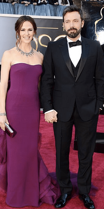 Jennifer Garner and Ben Affleck on Oscars 2013 red carpet