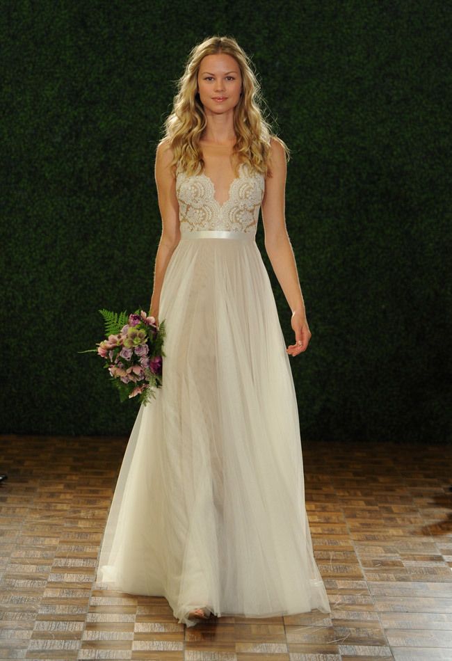 Gorgeous wedding dress from Watters Fall 2014 collection